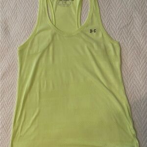 Under Armour Women's Yellow Tank Top